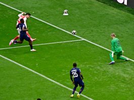 El golazo del Arsenal al PSG a los 5 minutos de la final de Champions League