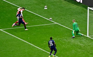 El golazo del Arsenal al PSG a los 5 minutos de la final de Champions League
