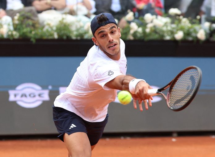 Francisco Cerúndolo cayó ante Lorenzo Musetti y se despidió en la tercera ronda del Masters 1000 de Roma