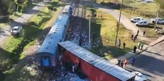 Impactante choque entre un tren y un camión en Pilar: la línea San Martín está reducida