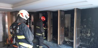Incendio en Palermo: evacuaron un edificio y vecinos se resguardaron del humo en la terraza