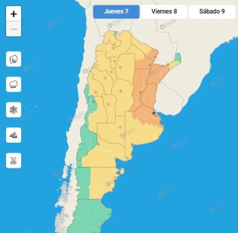 Inundaciones, granizo y vientos: continúa la alerta naranja por fuertes tormentas en Buenos Aires