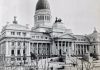 La inauguración del edificio del Congreso: la polémica por el dinero gastado y el crimen del arquitecto que lo diseñó