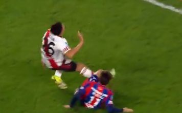 La lupa sobre la expulsión de Matías Reali que dejó a San Lorenzo con diez jugadores frente a River Plate