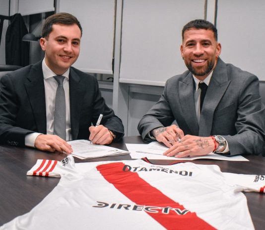 La palabra de Otamendi tras firmar el contrato con River: el sueño de jugar en el club de sus amores y el mensaje para los hinchas