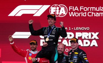 La particular reacción de Hamilton y Verstappen con Kimi Antonelli tras su triunfo en Canadá que causó furor en la Fórmula 1