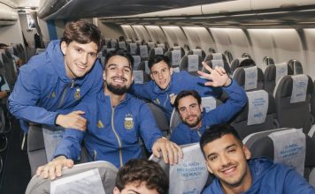 La selección argentina aterrizó en Estados Unidos para afrontar la preparación final antes del Mundial 2026