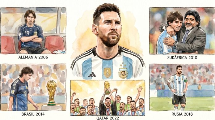 Lionel Messi jugará su sexto Mundial: los cuatro récords que buscará romper