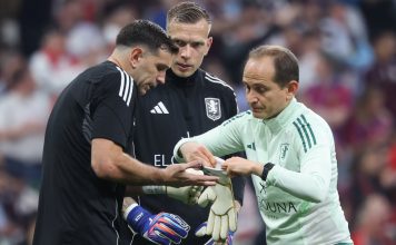 Se conoció la lesión que sufrió Emiliano Dibu Martínez en su dedo a menos de un mes del debut de Argentina en el Mundial