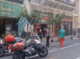 Susto en el microcentro porteño: se incendió un edificio y evacuaron a 45 personas