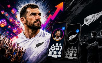 Tim Payne, el futbolista neozelandés que se volvió viral gracias a un influencer argentino, superó a los All Blacks en Instagram
