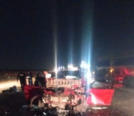 Tragedia en La Pampa: un automóvil chocó de atrás a un camión y murió una mujer sobre la “Ruta del desierto”