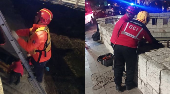 Un hombre estaba celebrando el título de Belgrano de Córdoba, cayó al vacío y tuvo que ser rescatado: está grave
