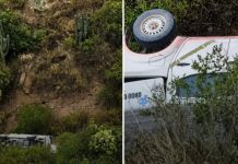 Una camioneta cayó 30 metros por un barranco en Salta y sus ocupantes sobrevivieron