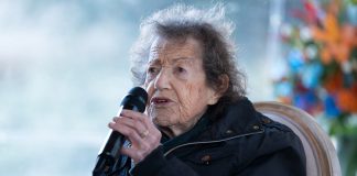 Una obra de arte para recordar el Holocausto y el relato de una sobreviviente: instalaron un umbral de la memoria en el Centro Hirsch