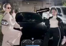 A casi 250 km/h y con cuarteto de fondo: el video de la amiga de la expolicía que hacía contenido hot manejando a toda velocidad