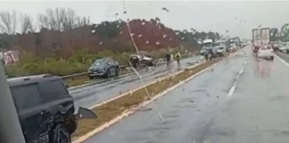 Accidente fatal en la Ruta 12: un impresionante choque múltiple dejó cuatro muertos y varios heridos