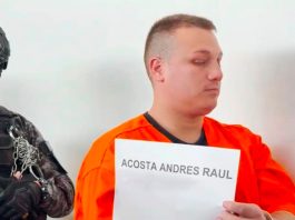 Andrés “Plin” Acosta ya se encuentra alojado en la cárcel de Piñero luego de ser trasladado desde Buenos Aires
