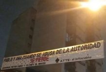 Apareció un misterioso pasacalle en un colegio de Mar del Plata y lo atribuyen a la expulsión de un alumno
