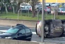 Así fue el momento del brutal choque en la Panamericana en el cual murió una nena de 2 años