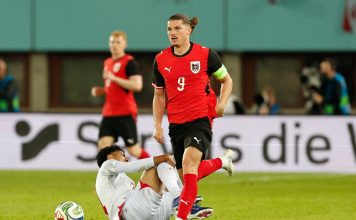 Austria, rival de Argentina en el Mundial, le ganó a Túnez pese a jugar con diez hombres: la increíble chance que falló