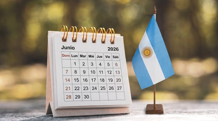 Calendario 2026: cuántos feriados hay en junio