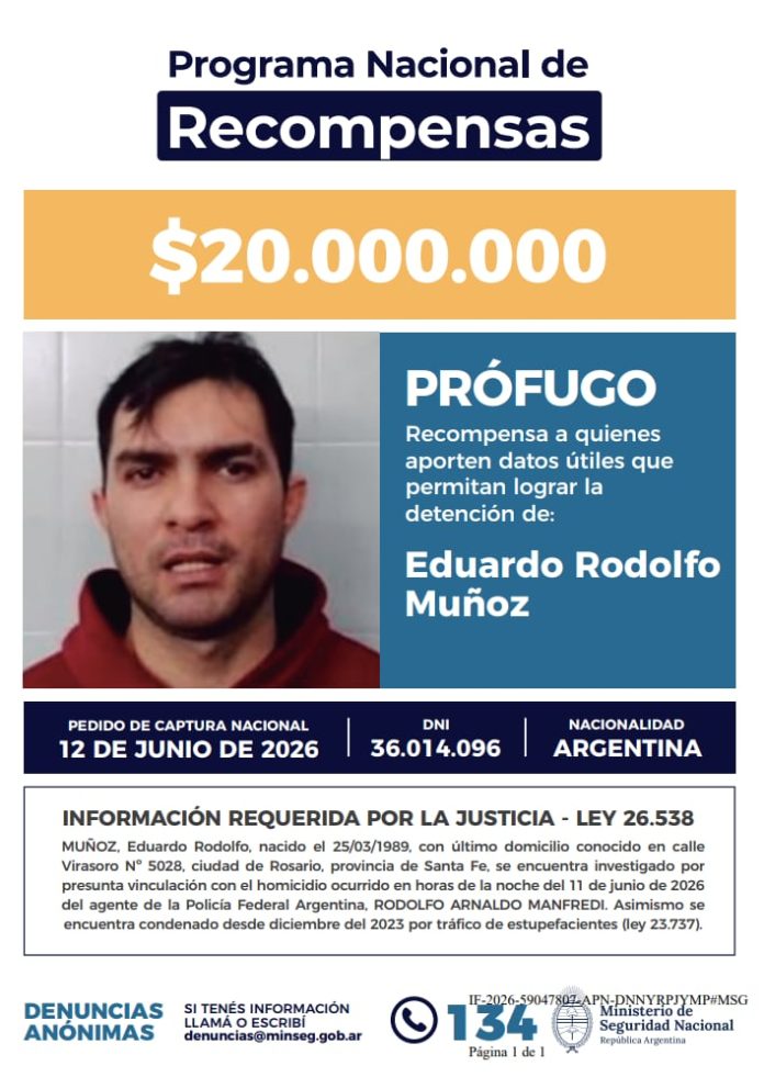 Cayó “Morcilla”: el tercer acusado por el asesinato del policía federal en el enfrentamiento en Villa Banana en Rosario