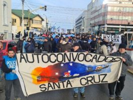 Conflicto salarial con la Policía en Santa Cruz: protestas, acampe y refuerzo de fuerzas federales de Nación
