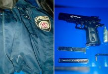 Córdoba: detuvieron en un country a un hombre vestido como policía que hacía disparos con un arma de aire comprimido