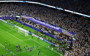 Detuvieron en Dallas a cuatro hinchas argentinos por colarse para ver el partido ante Jordania: el castigo que recibieron