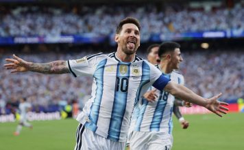El gesto de Messi con una figura de Argelia que enterneció las redes sociales tras el triunfo de Argentina en el Mundial