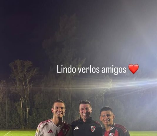 El guiño de Mastantuono y Echeverri a River Plate en medio de los rumores sobre un regreso al Millonario