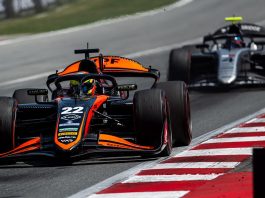 En la previa de la carrera de Colapinto, Nicolás Varrone terminó 13° en el Gran Premio de Barcelona de Fórmula 2