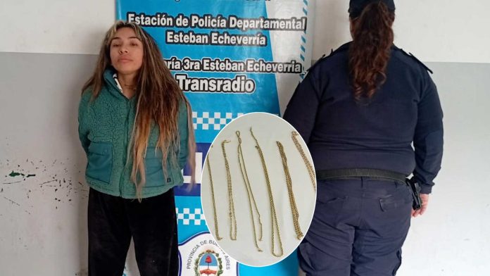 En un hotel alojamiento junto a tres amigas y con joyas de oro: así fue la captura de una peligrosa viuda negra en Esteban Echeverría