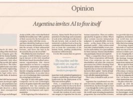 Javier Milei defendió en el Financial Times el desarrollo de la IA “sin la mano mortal de una regulación prematura”
