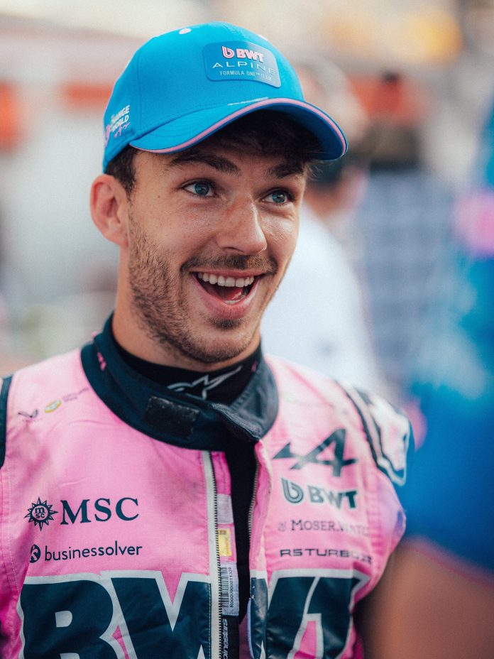 La euforia de Gasly tras quedar noveno en la qualy del GP de Mónaco de la Fórmula 1: “¡Rocé los muros por todas partes!”