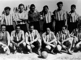 La historia de Fangio como futbolista: cómo nació el apodo “El Chueco” y la pelota que lo ayudó a ser una leyenda del automovilismo