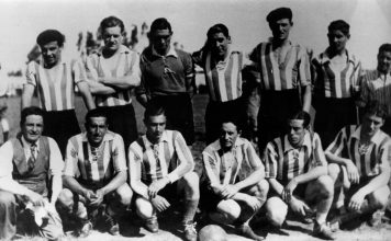 La historia de Fangio como futbolista: cómo nació el apodo “El Chueco” y la pelota que lo ayudó a ser una leyenda del automovilismo
