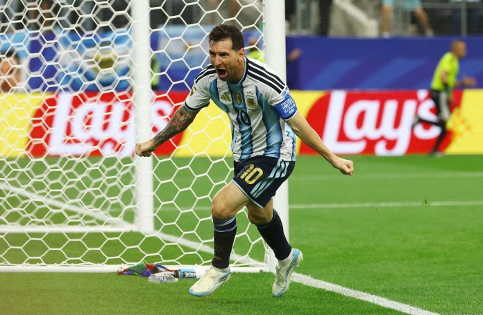 Los eufóricos festejos en el programa español El Chiringuito ante los históricos dos goles de Messi en el Mundial