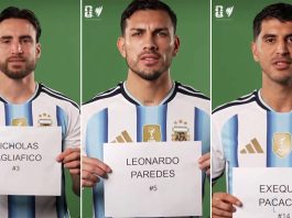 Los increíbles errores en los nombres del plantel argentino en un video de la organización del Mundial: el “parche” de emergencia
