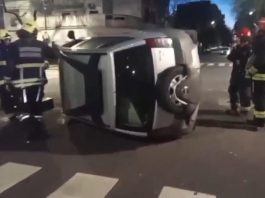 Mañana accidentada en CABA: al menos seis heridos y un perro atrapado dentro de un auto en tres siniestros viales