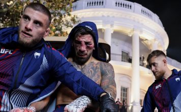 “No veo casi nada”: el antes y después del rostro de una figura de UFC tras recibir un brutal castigo en una inolvidable velada en la Casa Blanca