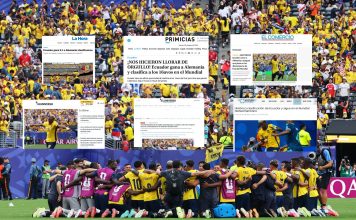 “¡Nos hicieron llorar de orgullo!“: las portadas de los medios ecuatorianos tras la histórica victoria ante Alemania en el Mundial