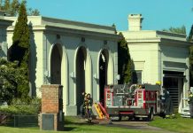 Principio de incendio en la casa del “Chiqui” Tapia en Campana: bomberos trabajan para controlar el fuego
