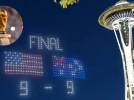 Seattle mostrará el resultado de los partidos con un show de drones en el Mundial 2026