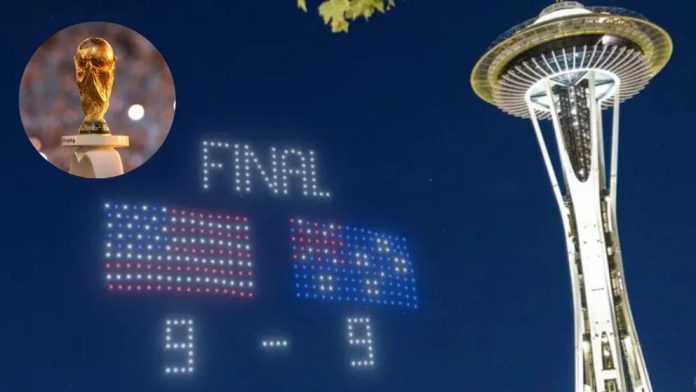 Seattle mostrará el resultado de los partidos con un show de drones en el Mundial 2026