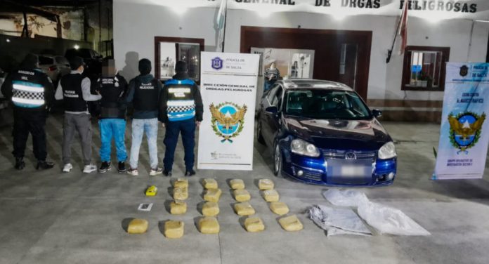 Secuestraron más de 205 kilos de droga tras un operativo en Salta y hay dos personas detenidas