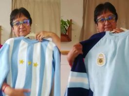 Tejió buzos de la Selección para sus siete nietos, se volvió viral y ahora tiene pedidos hasta noviembre