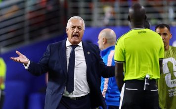 “Temo que el fútbol pierda su esencia”: el enfado de Gustavo Alfaro tras la expulsión de Miguel Almirón por taparse la boca