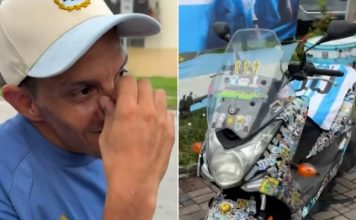 “Tenía el billete para arreglarme la jeta y me fui a ver a Messi”: el relato de un hincha argentino antes del Mundial que hizo furor